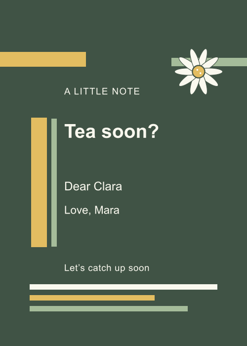 Daisy Note Type Stack editable design preview