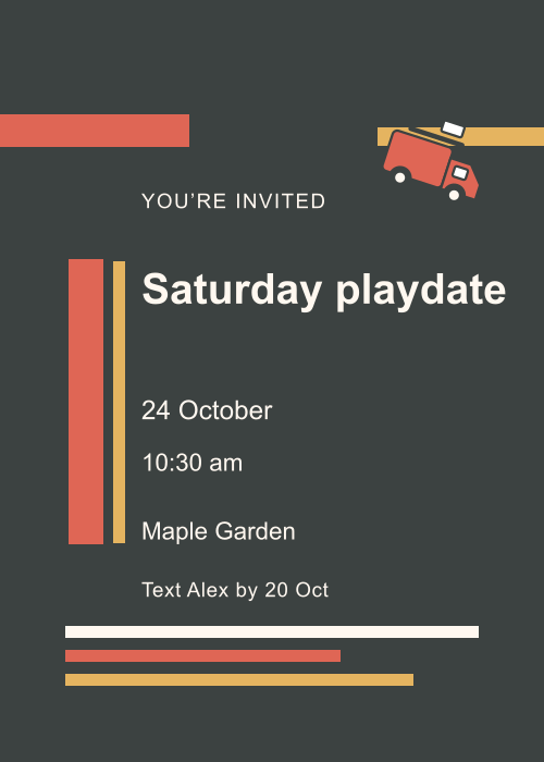 Fire Station Type Stack editable design preview