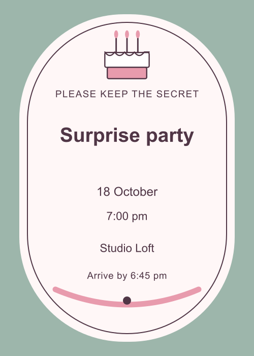 Frosting Studio Capsule editable design preview
