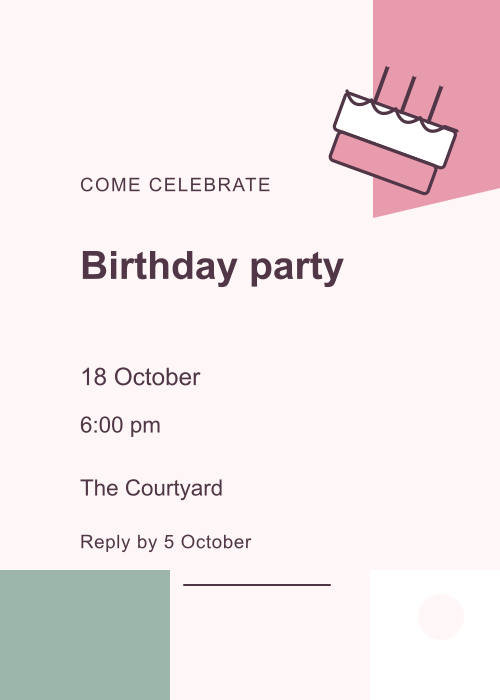 Frosting Studio Offset Blocks editable design preview