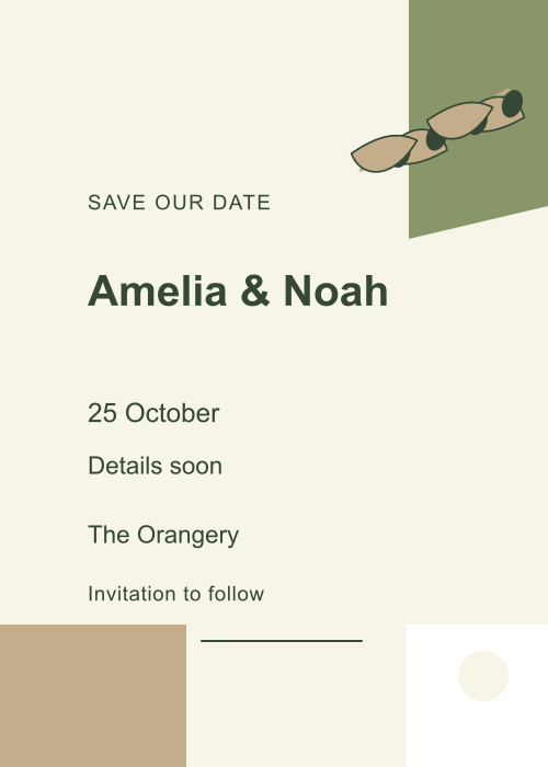Olive Grove Offset Blocks editable design preview
