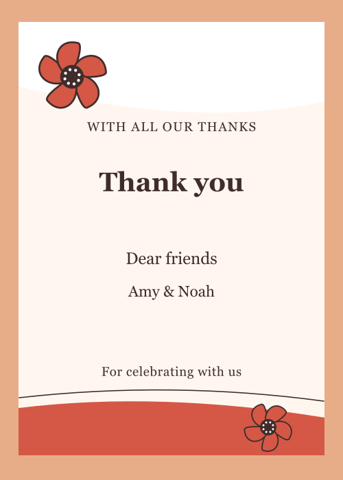 Poppy Field Paper Cut editable design preview