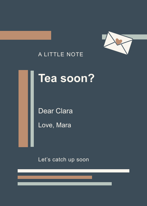 Postmarked Type Stack editable design preview