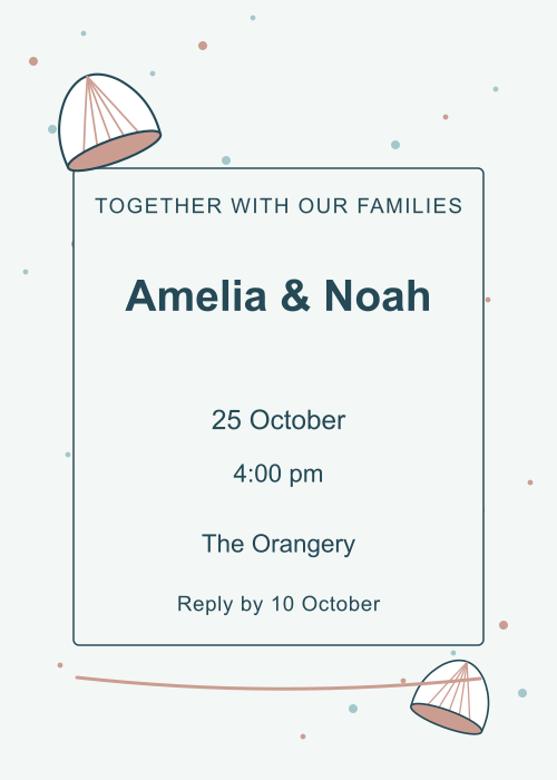Tidal Shell Confetti editable design preview
