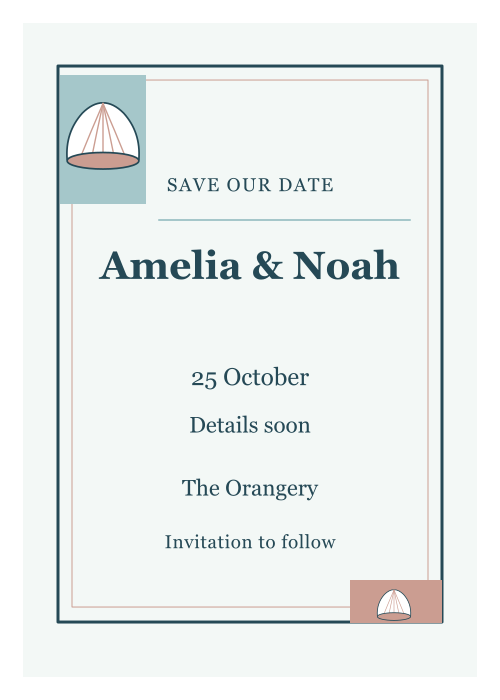 Tidal Shell Gallery Frame editable design preview
