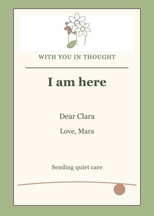 Wildflower Letter Polaroid editable design preview