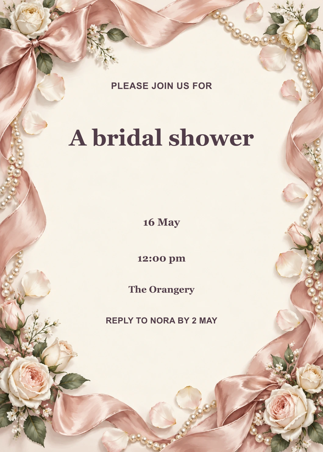 Ribbon Bridal Shower Kit collection artwork