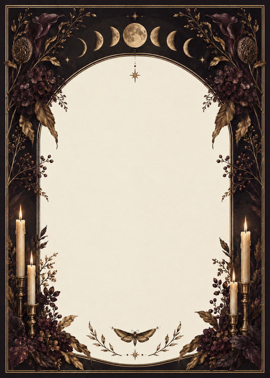 Nocturne Dinner editable design preview
